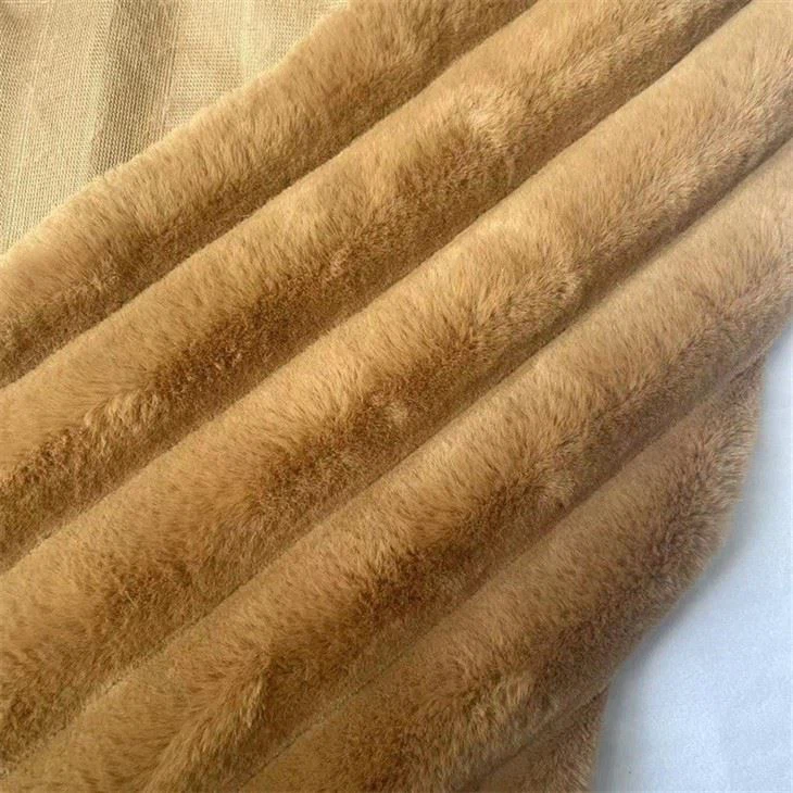 Rabbit Stripe Fleece Fabric
