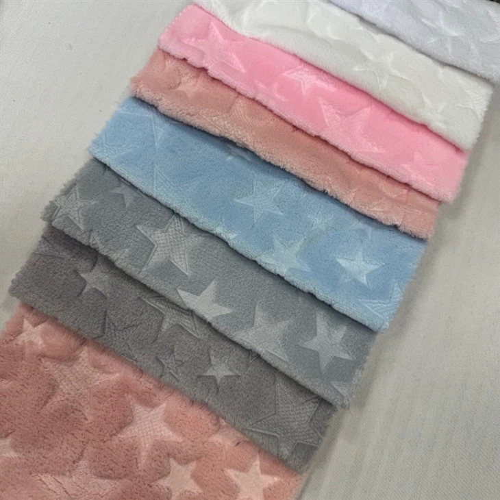 Embossed Minky Fabric